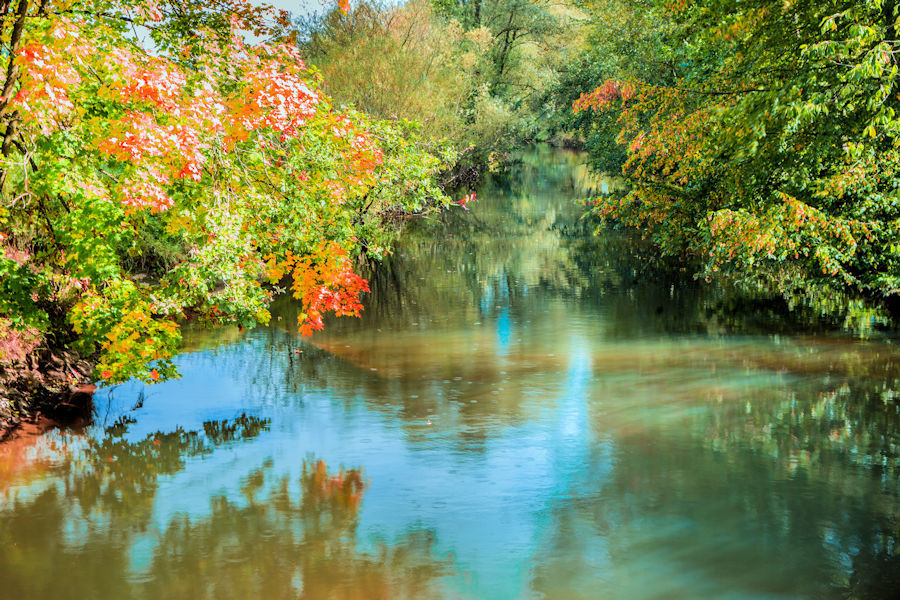 Herbst beim Kocher