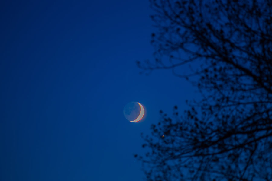 Mond und Jupiter
