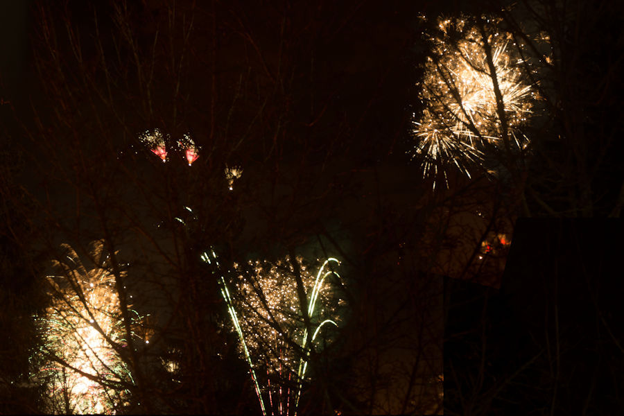 Feuerwerk in Fachsenfeld