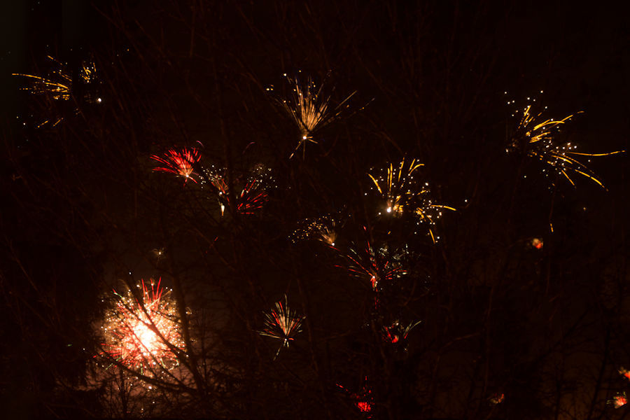 Feuerwerk in Fachsenfeld