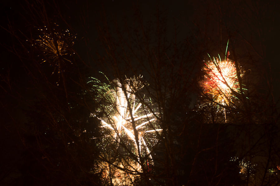 Feuerwerk in Fachsenfeld