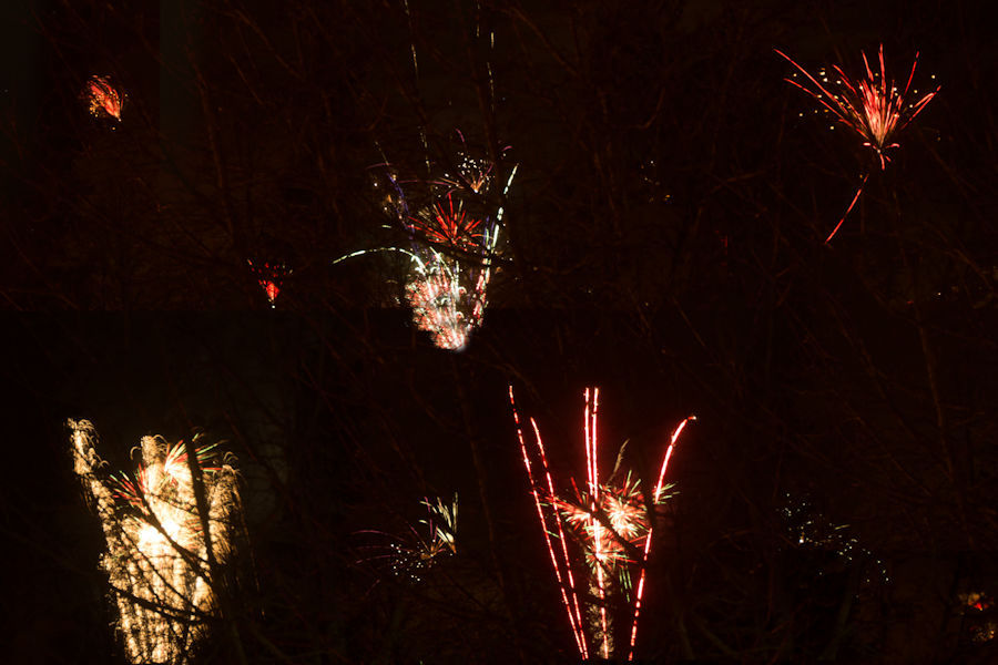 Feuerwerk in Fachsenfeld