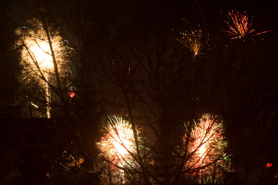 Feuerwerk in Fachsenfeld