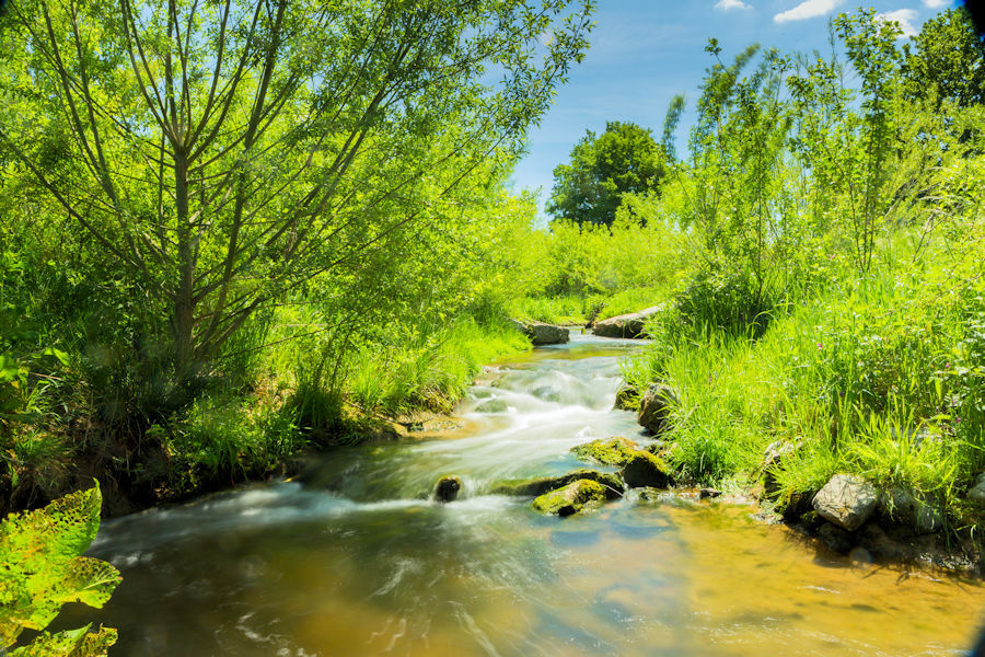 Kocher zwischen Hüttlingen und Wasseralfingen