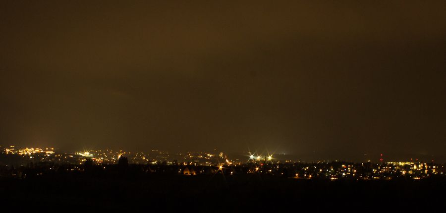 Aalen bei Nacht