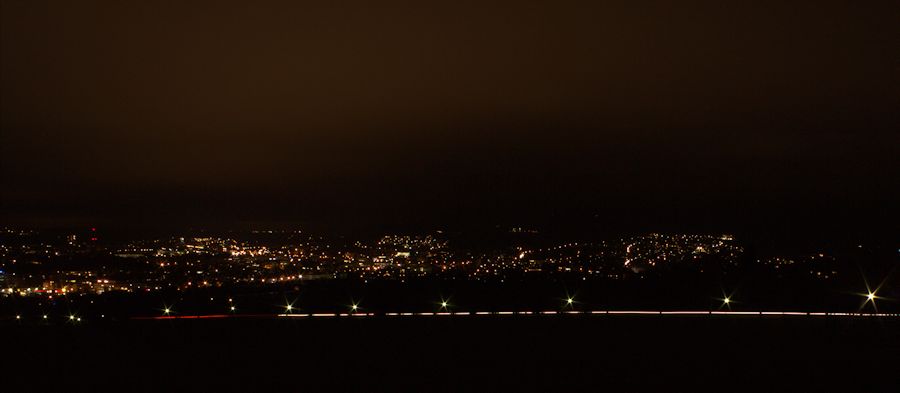 Aalen bei Nacht