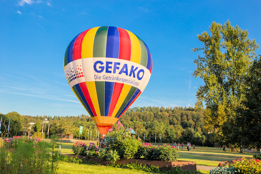 Ballonstart im Brenzpark