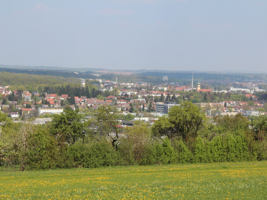 Blick ueber Aalen