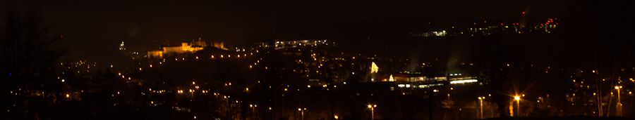 Heidenheim bei Nacht