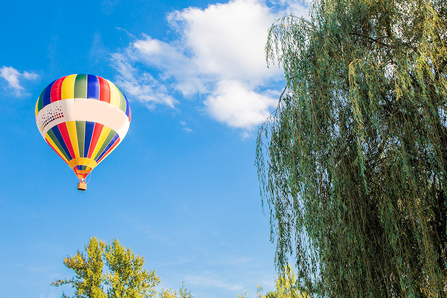 Heissluftballon im Brenzpark