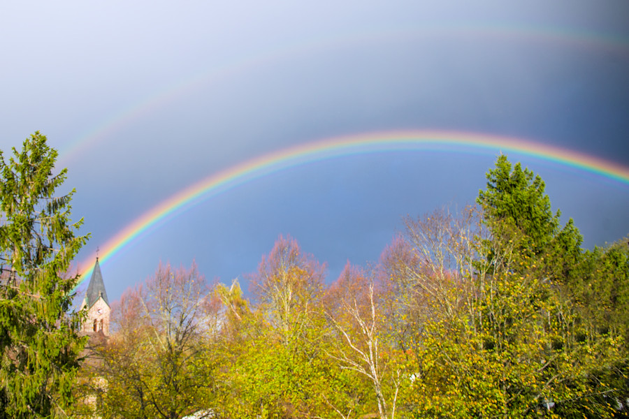 Regenbogen über Fachsenfeld