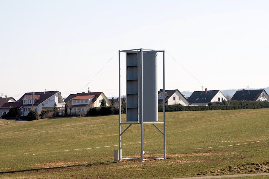 Savonius Rotor Windrad in Rainau Buch