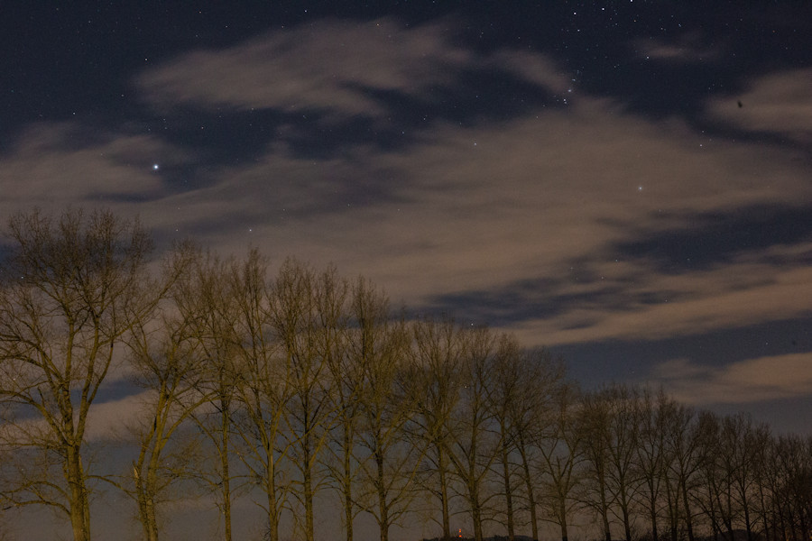 Sternenhimmel über Hammerstadt