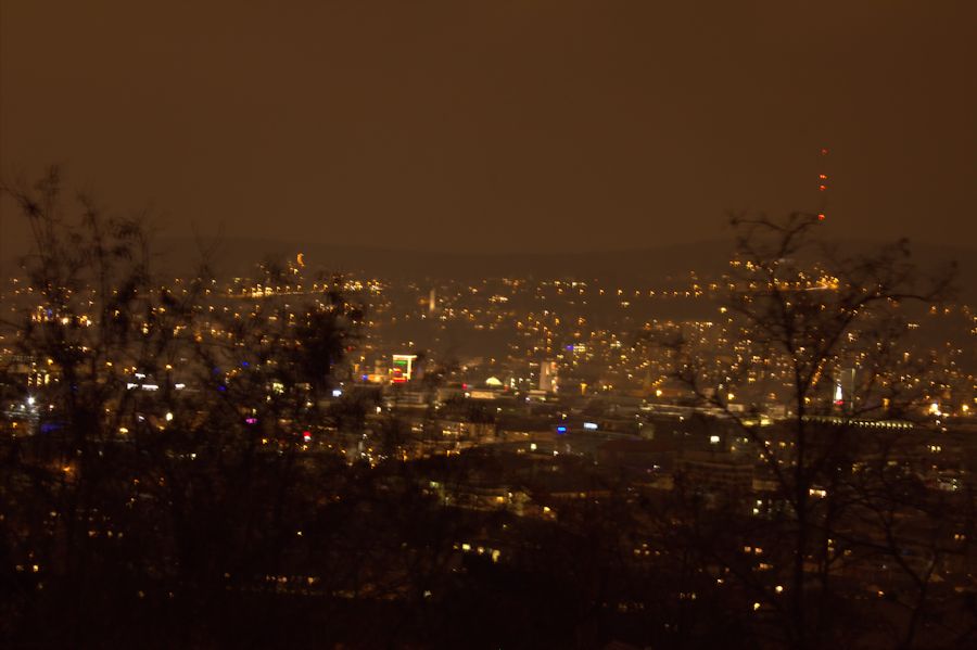 Stuttgart bei Nacht