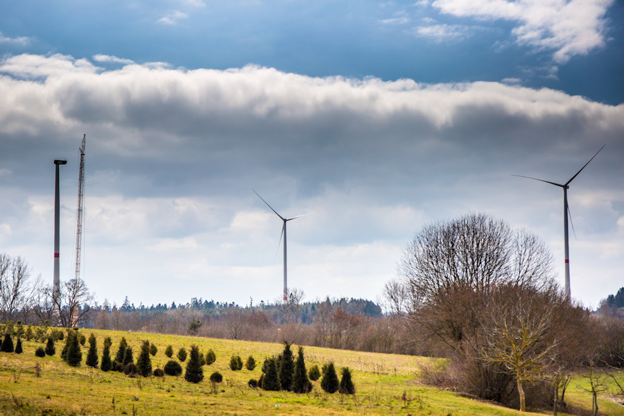 Windpark Büttenbuch bei Eschach