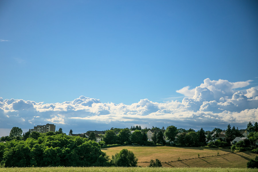 Wolken hinter Aalen