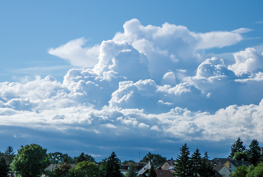 Wolken hinter Aalen