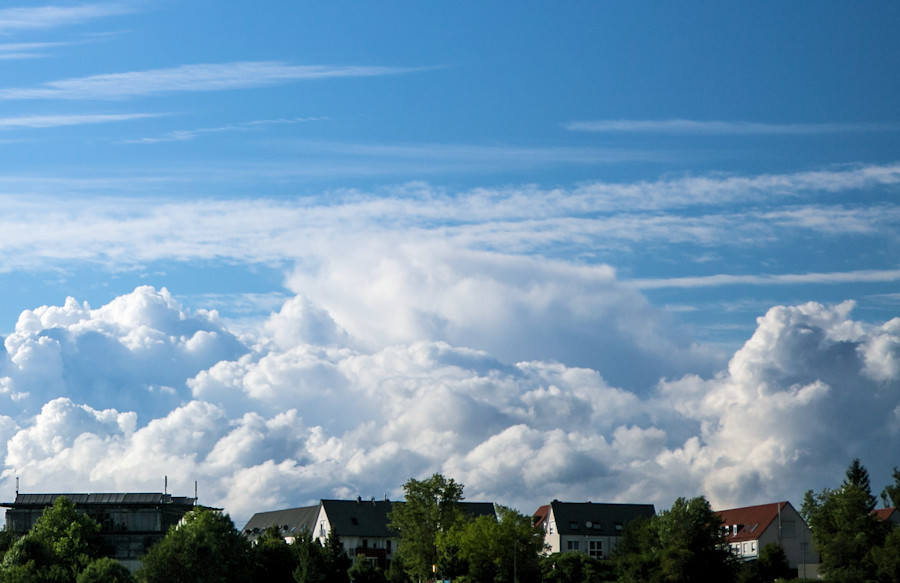 Wolken hinter Aalen